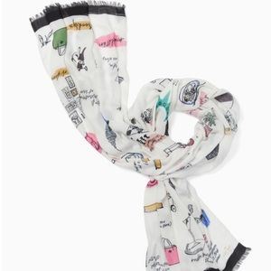 'New york neighborhood' Kate Spade Scarf